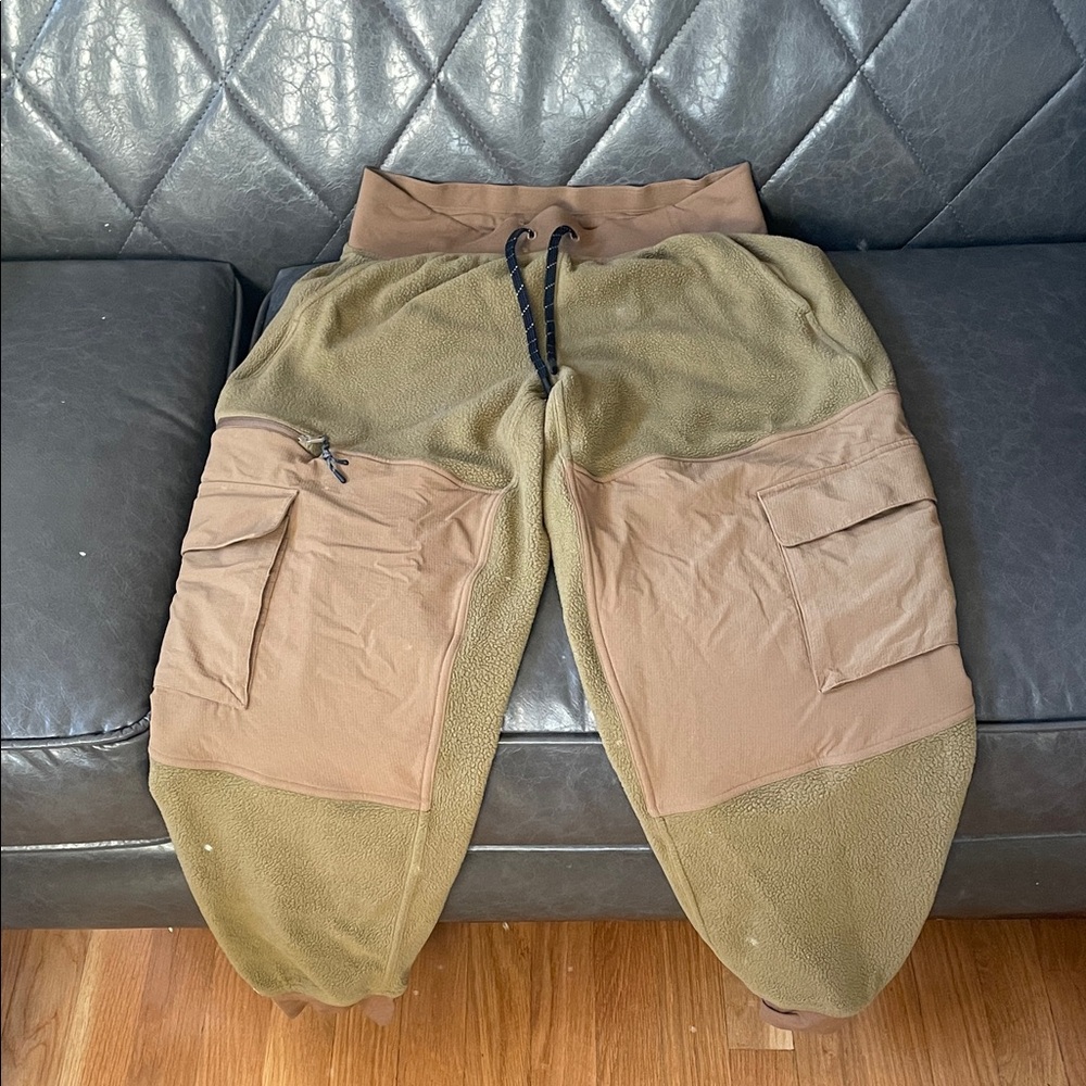 Lululemon Olive and Brown Jogger Pants